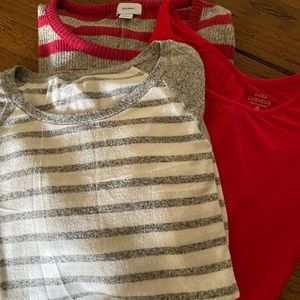 Lot of 3 size L long sleeve shirts